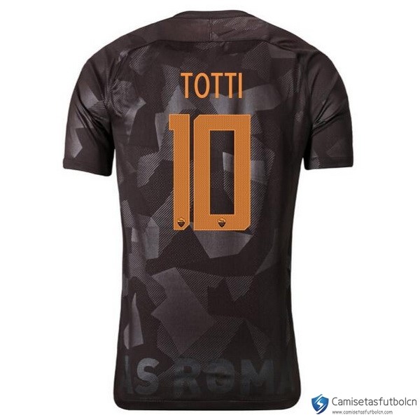 Camiseta AS Roma Tercera equipo Totti 2017-18